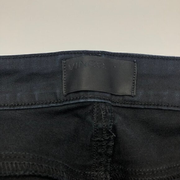 Vince Riley Legging jeans in Overdyed Black - Picture 10 of 12